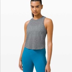 💙(IN POOLSIDE) 💙 Lululemon Loose Cropped Blue Tank